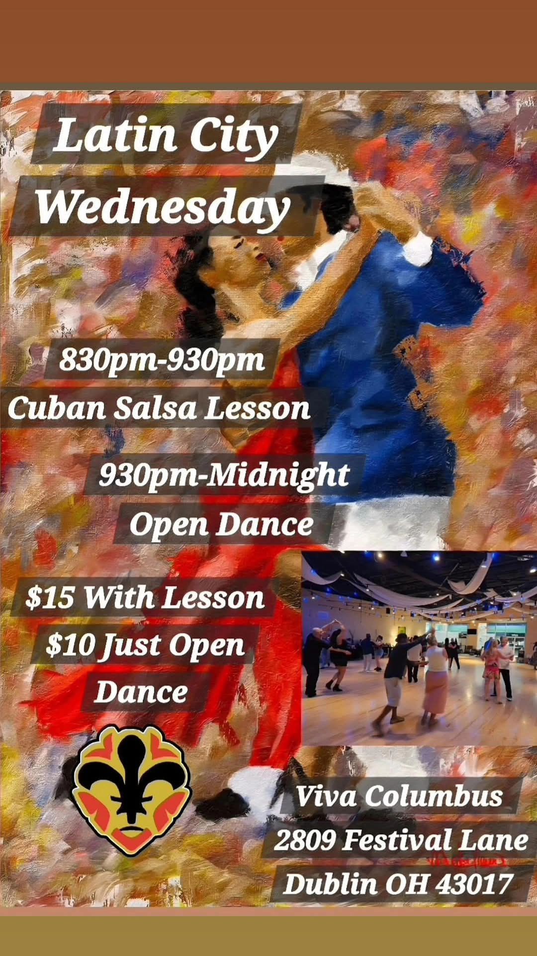 Latin City Wednesday - Cuban Salsa Lesson