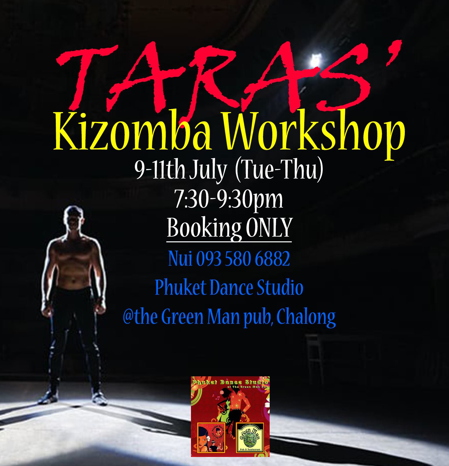 Taras' Kizomba Workshop July 2019