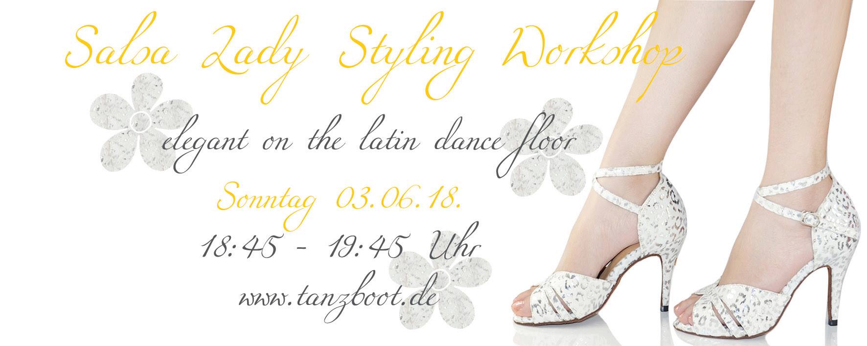 Salsa Lady Styling - elegant on the latin dance floor!