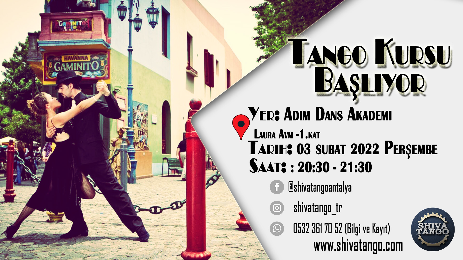 Yeni Başlayanlar İçin Tango Kursu