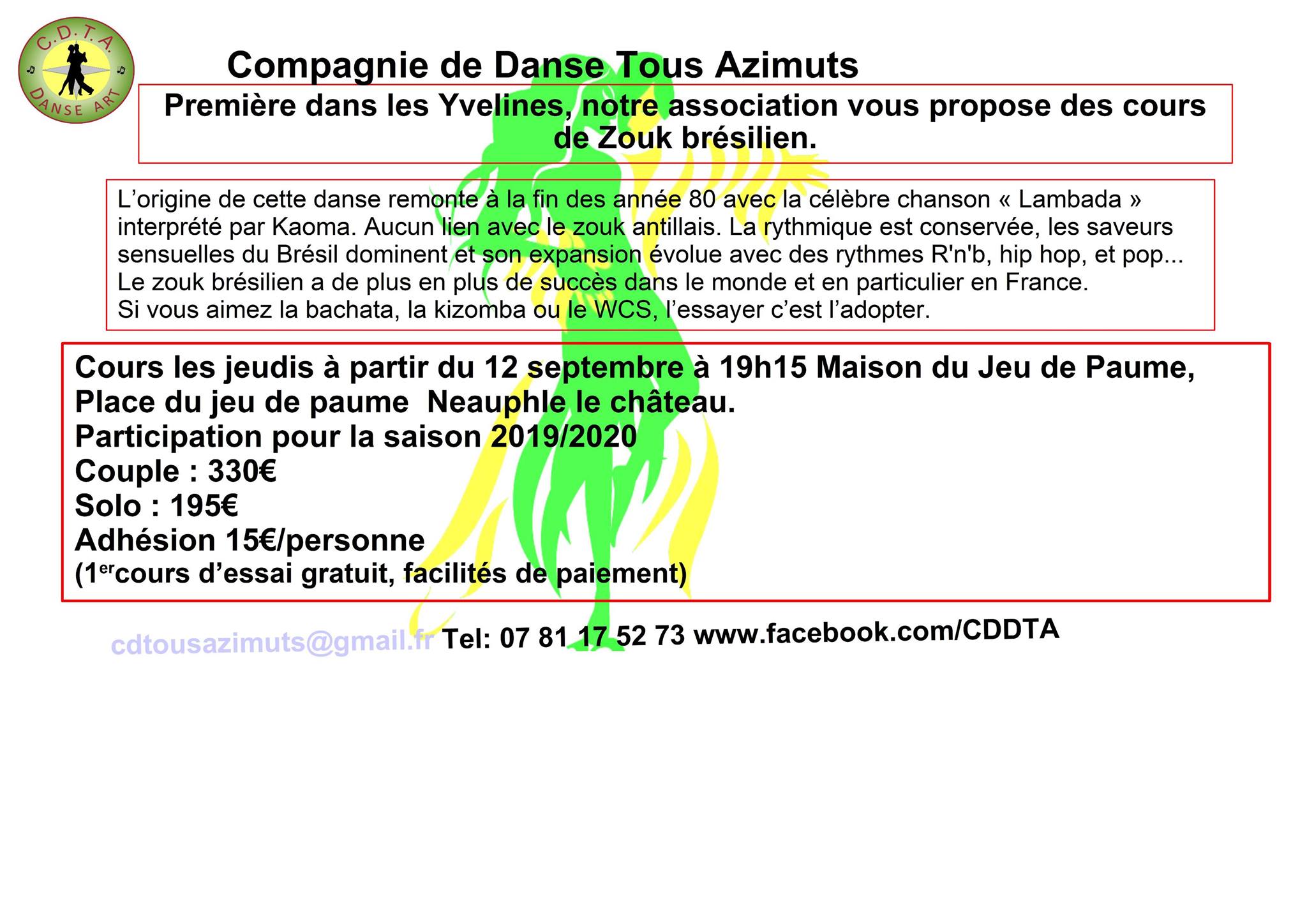 Présence au forum des associations