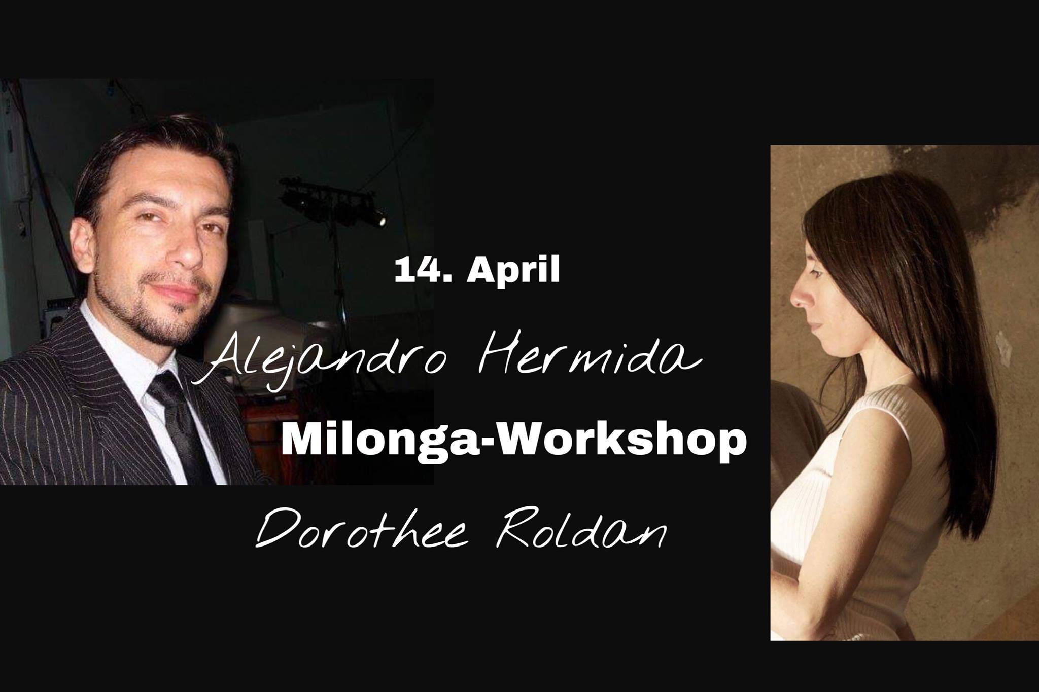 Milonga Workshop, 14. April, im Tango-Raum