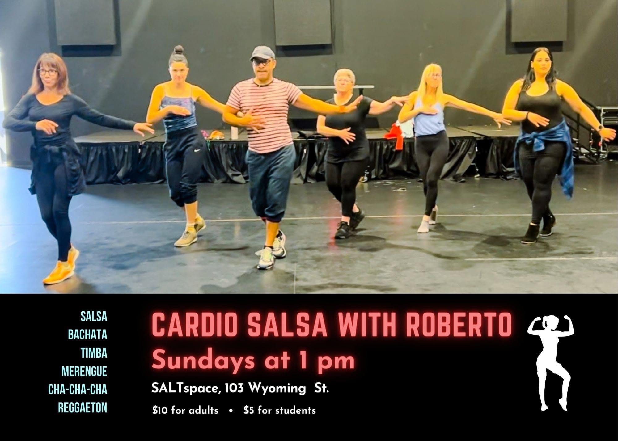 CARDIO SALSA W Roberto is BACK!!!