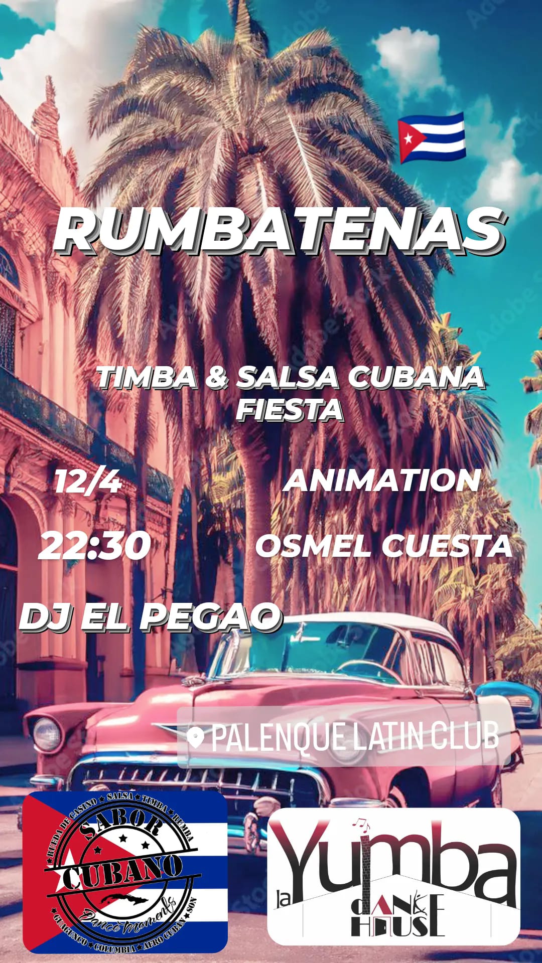 RUMBATENAS TIMBA & SALSA CUBANA FIESTA