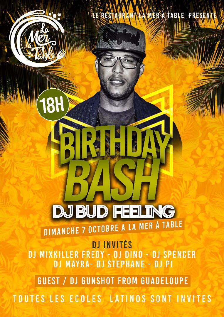 Sun7 Latino Hbd bash dj bud Feeling