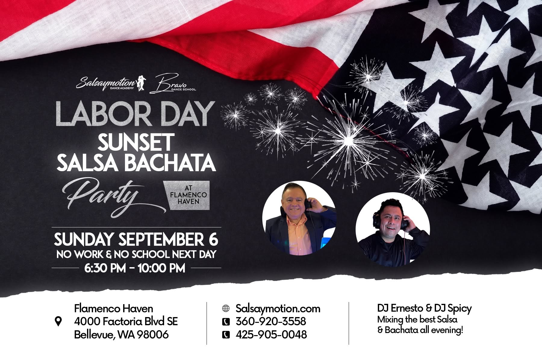 Sunset Salsa Bachata Social at Flamenco Haven