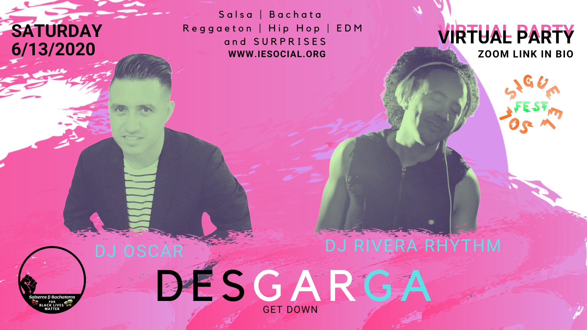 Descarga Get Down Virtual Party Sat 6 13 2020