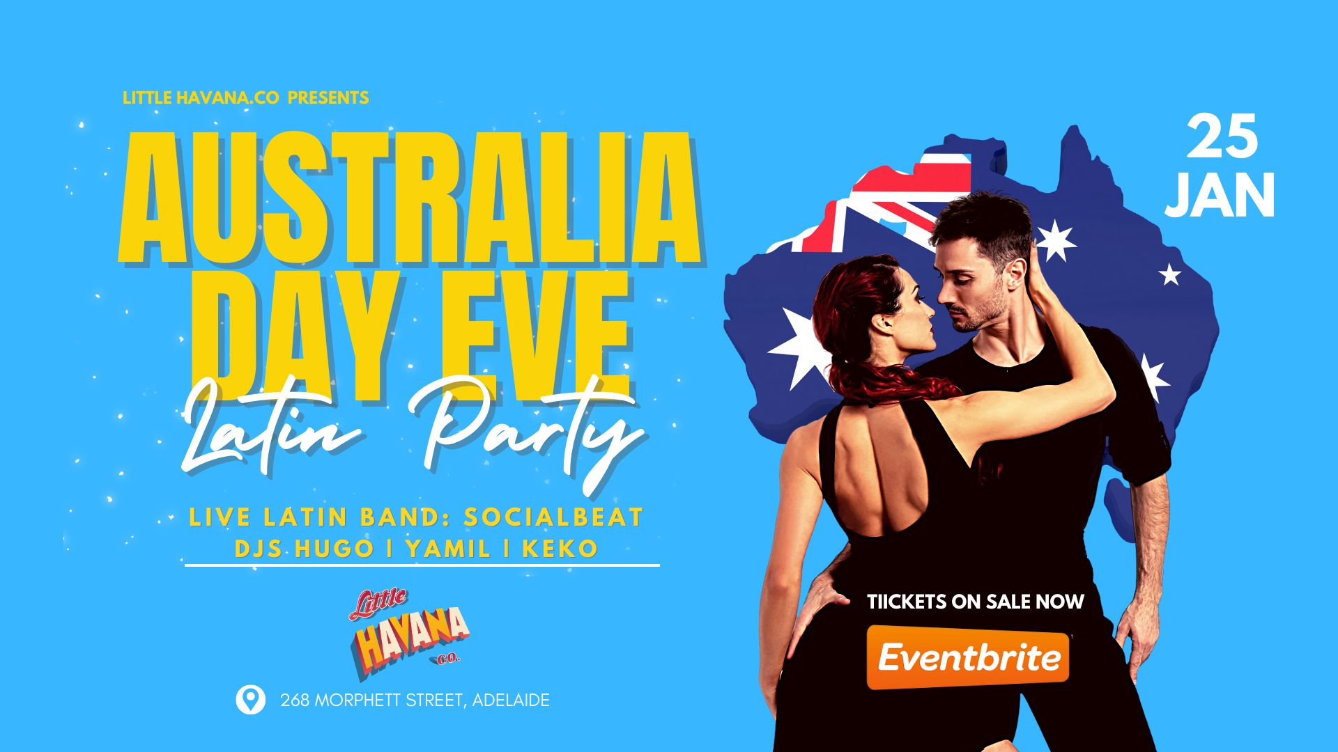 Australia Day eve - Latin Party