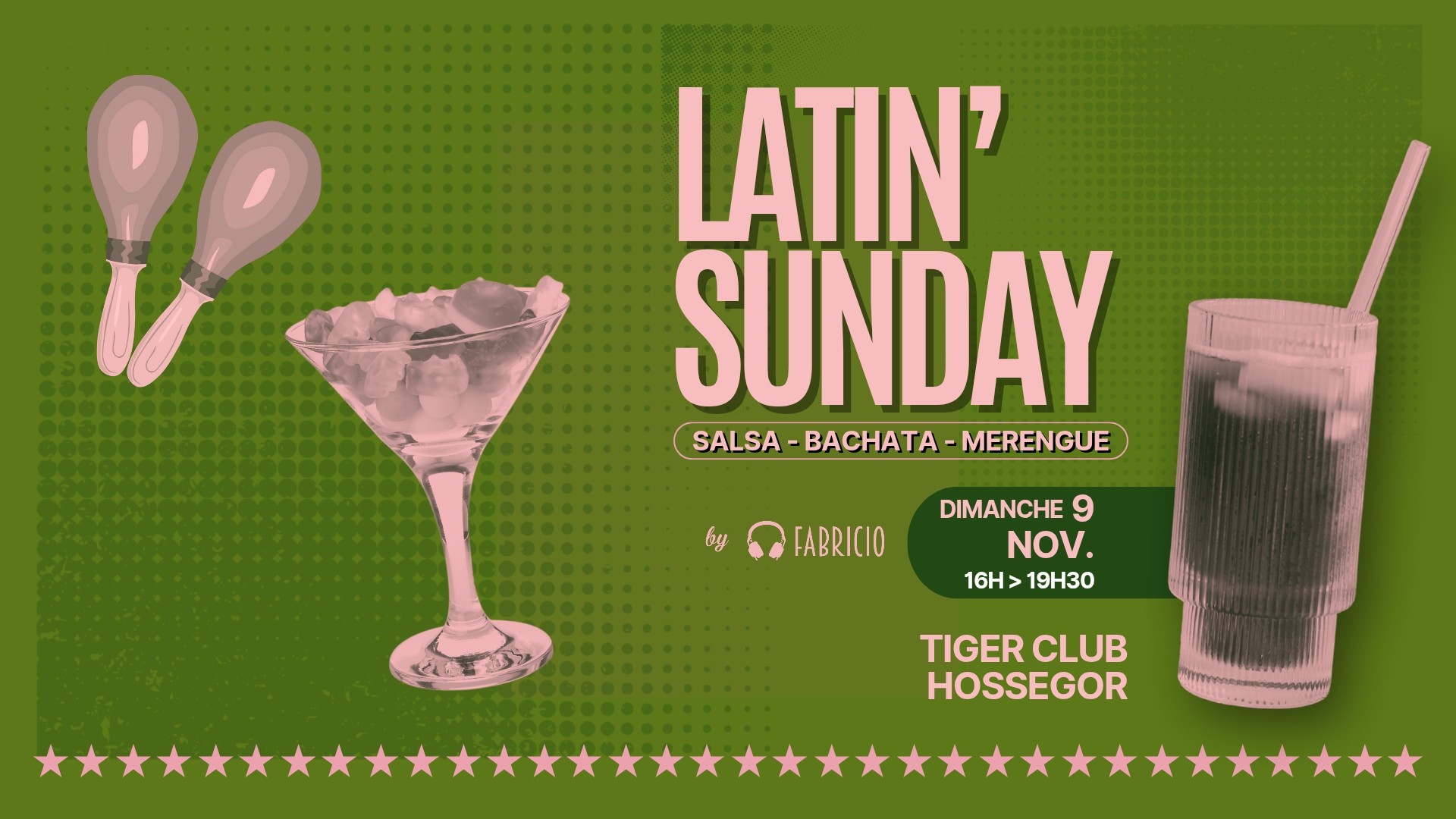 LATIN' SUNDAY, salsa, bachata, merengue à Hossegor