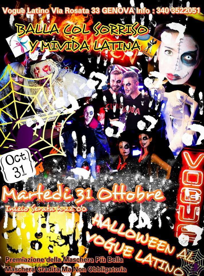 Halloween latino al Vogue