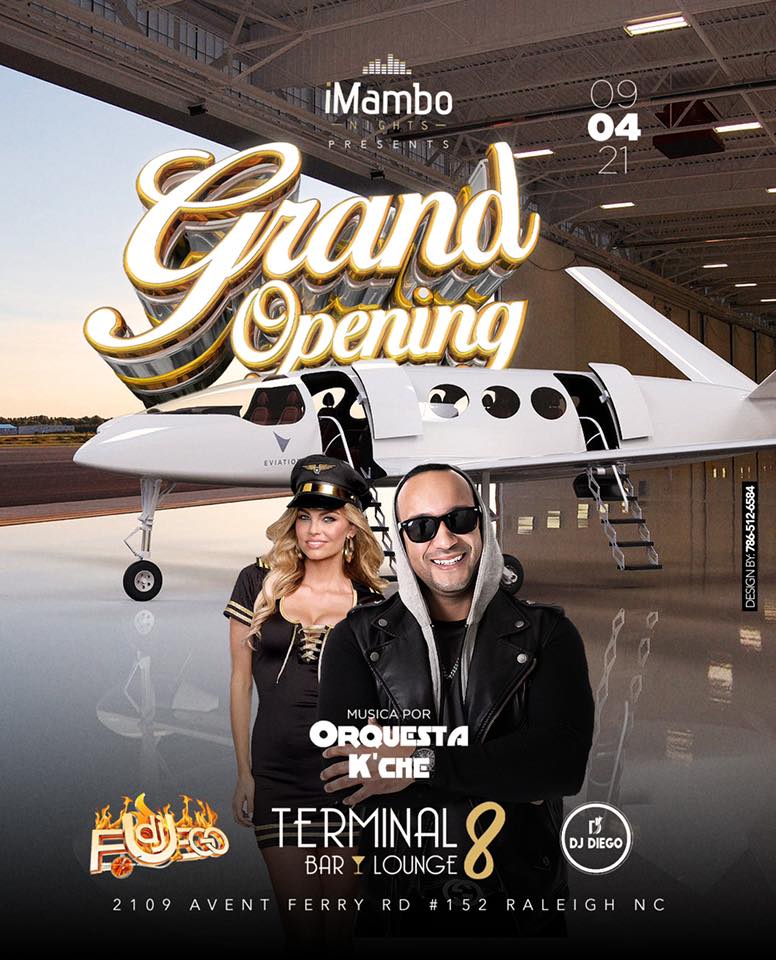 Grand Opening @ Terminal 8 Bar & Lounge