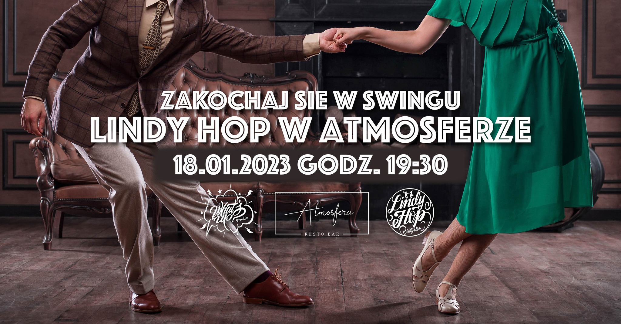 Zakochaj się w swingu. Wieczór taneczny w Atmosferze.
