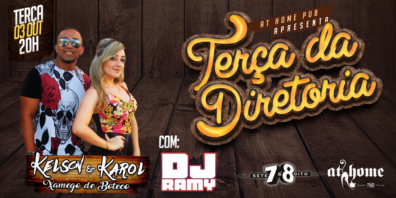 Terça da Diretoria no At Home