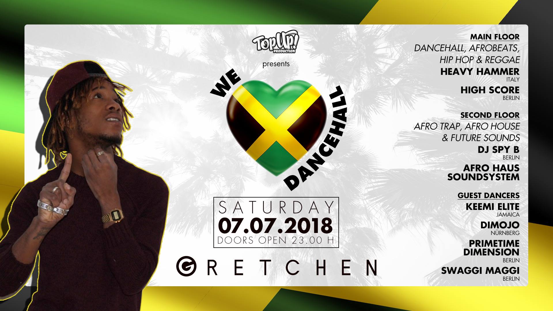 TopUp Production presents We Love Dancehall