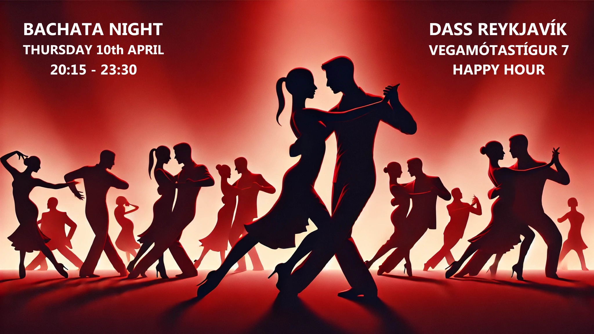 BACHATA NIGHT AT DASS REYKJAVÍK