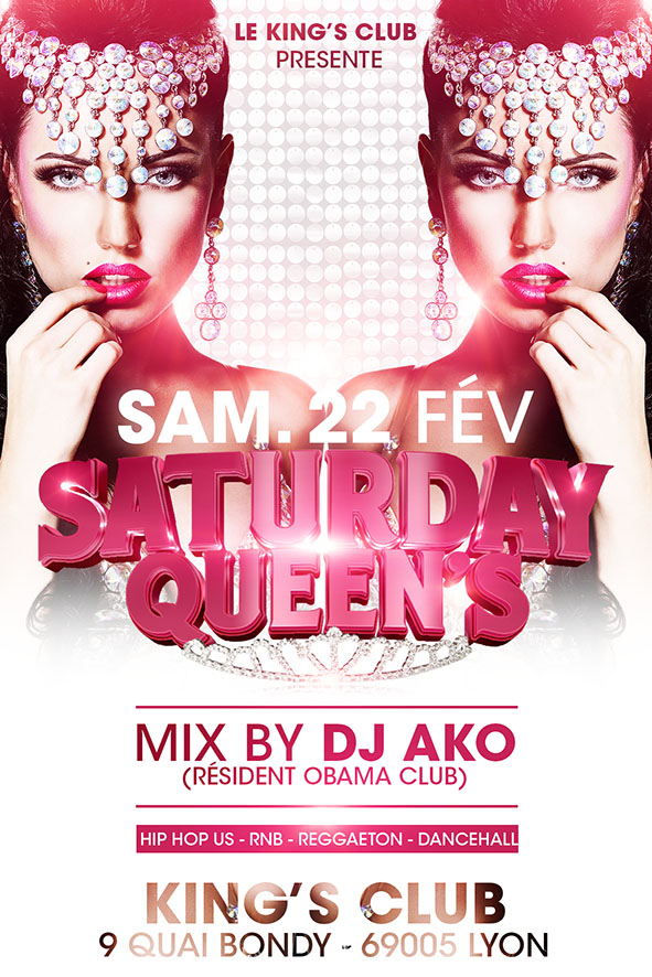 ✰ SATURDAY QUEEN'S ✰ DJ AKO @ KING'S CLUB ✰