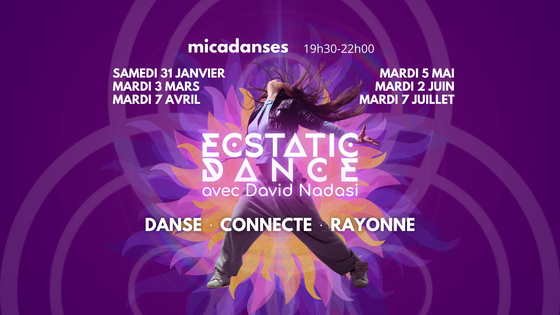 Ecstatic Dance à Micadanses avec David Nadasi
