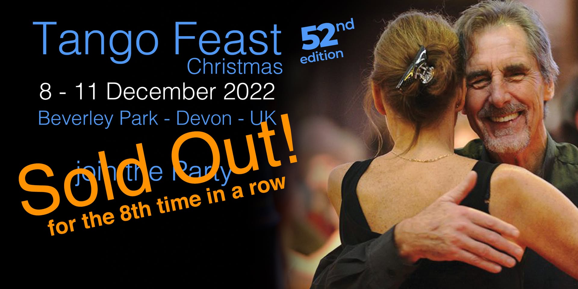 Tango Feast Christmas 8-11 December 2022 Devon England