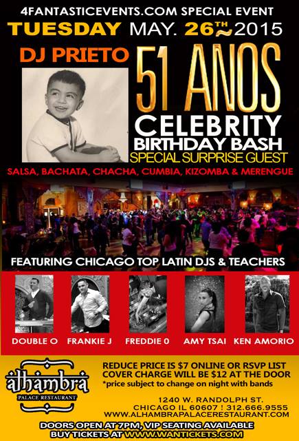 DJ Prieto Birthday Bash Tuesday @ Alhambra - Special Surpise Guest!