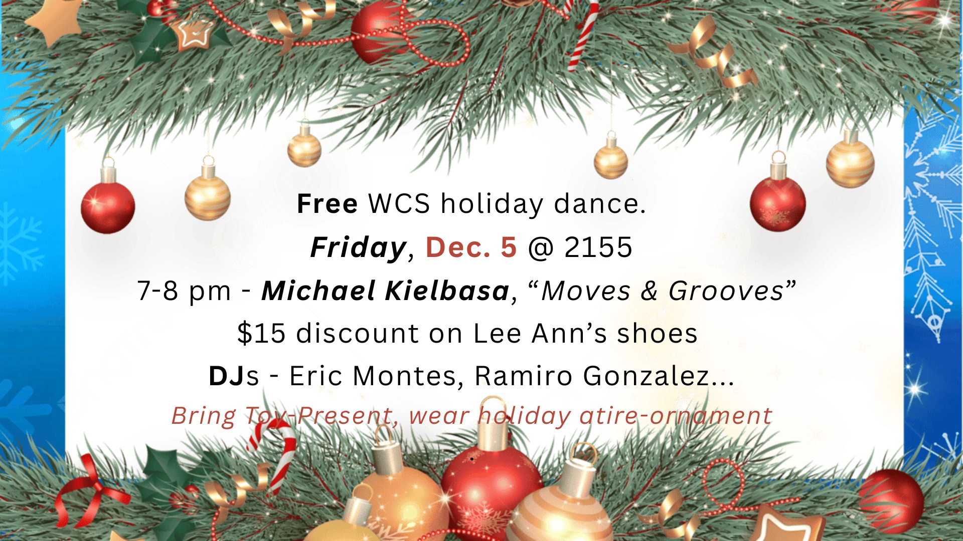 Holiday-WCS-Party