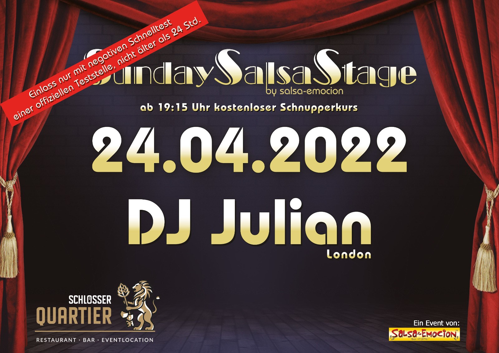 SundaySalsaStage & DJ Julian, London