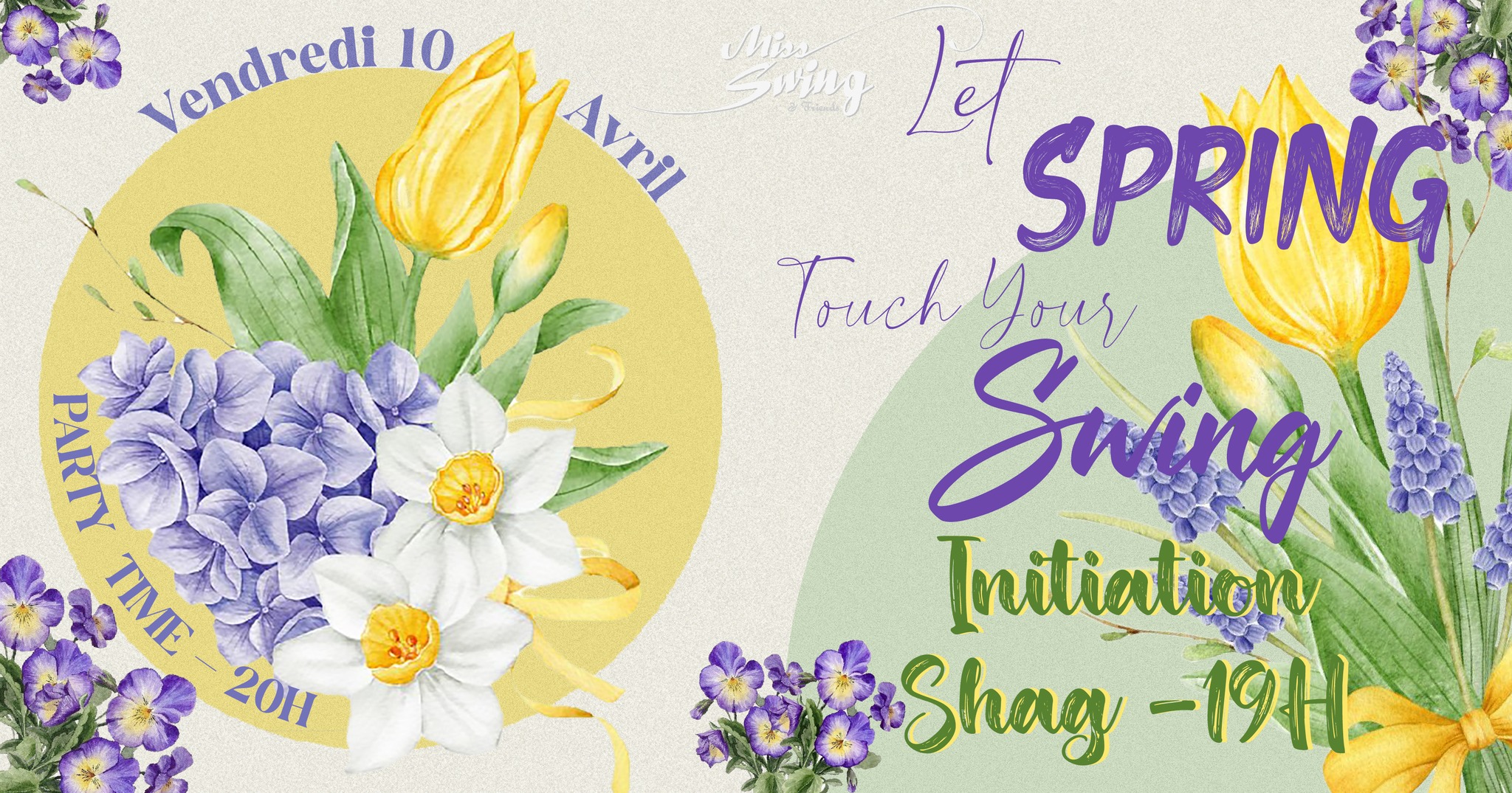 Let Spring Touch Your Swing !