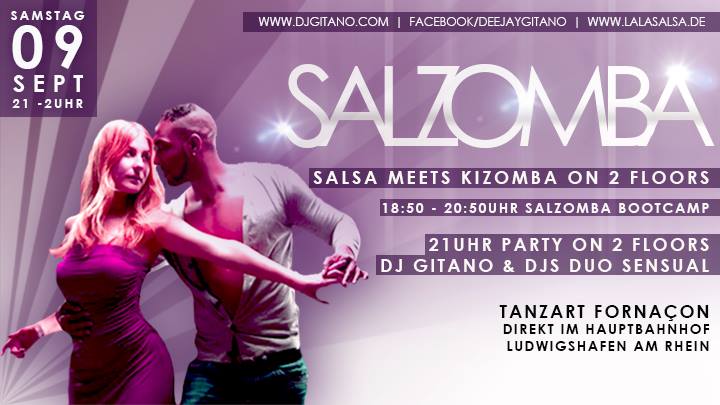 09 09 Salzomba . Salsa meets Kizomba On 2 Floors