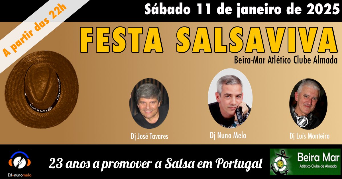 Festa Salsaviva - Sábado 8 de junho 2024