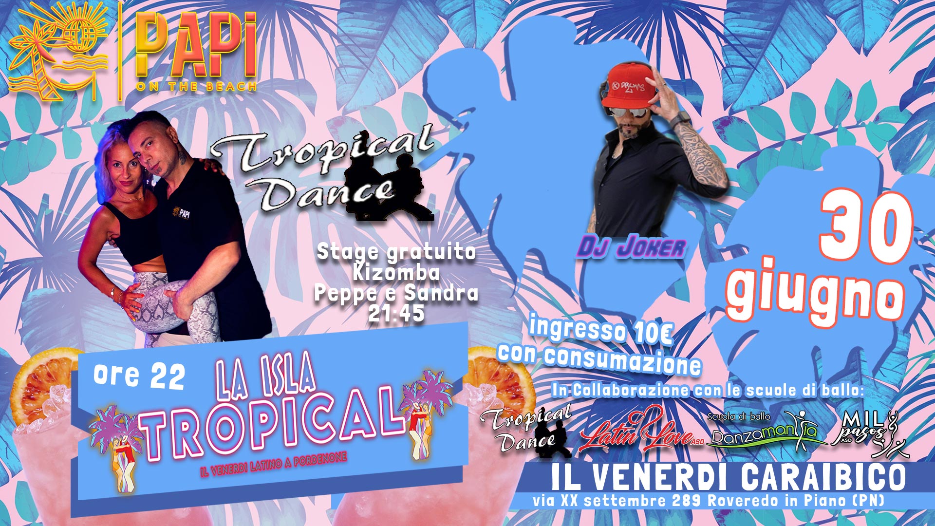 La Isla Tropical '' Tutti i Venerdi Latino ''