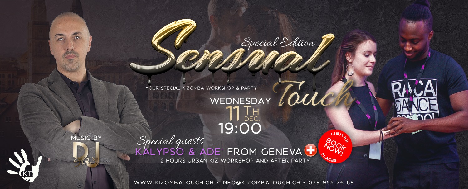 Sensual touch Special with Kalypso & Ade - Workshop + Party
