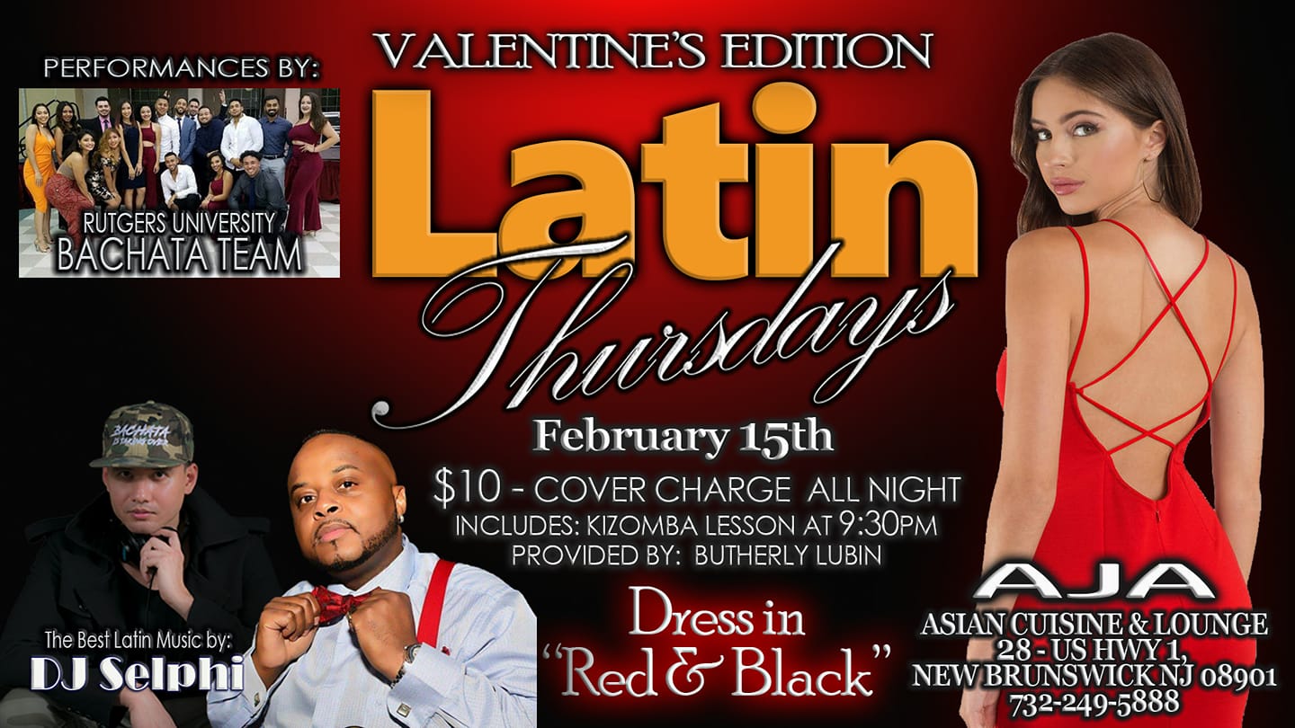 Latin Thursdays at Aja Valentine's Edition