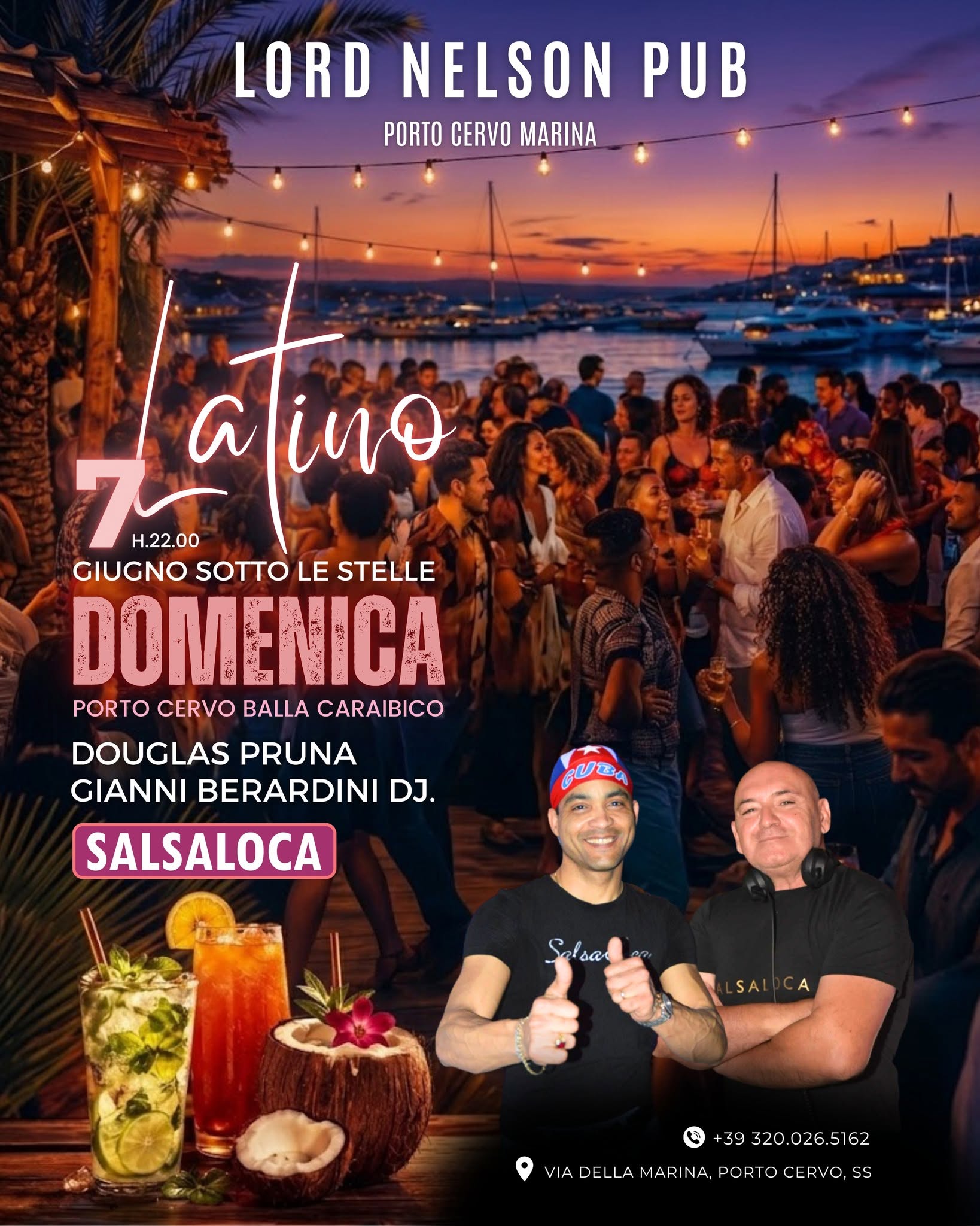 Domenica Latina a Porto Cervo