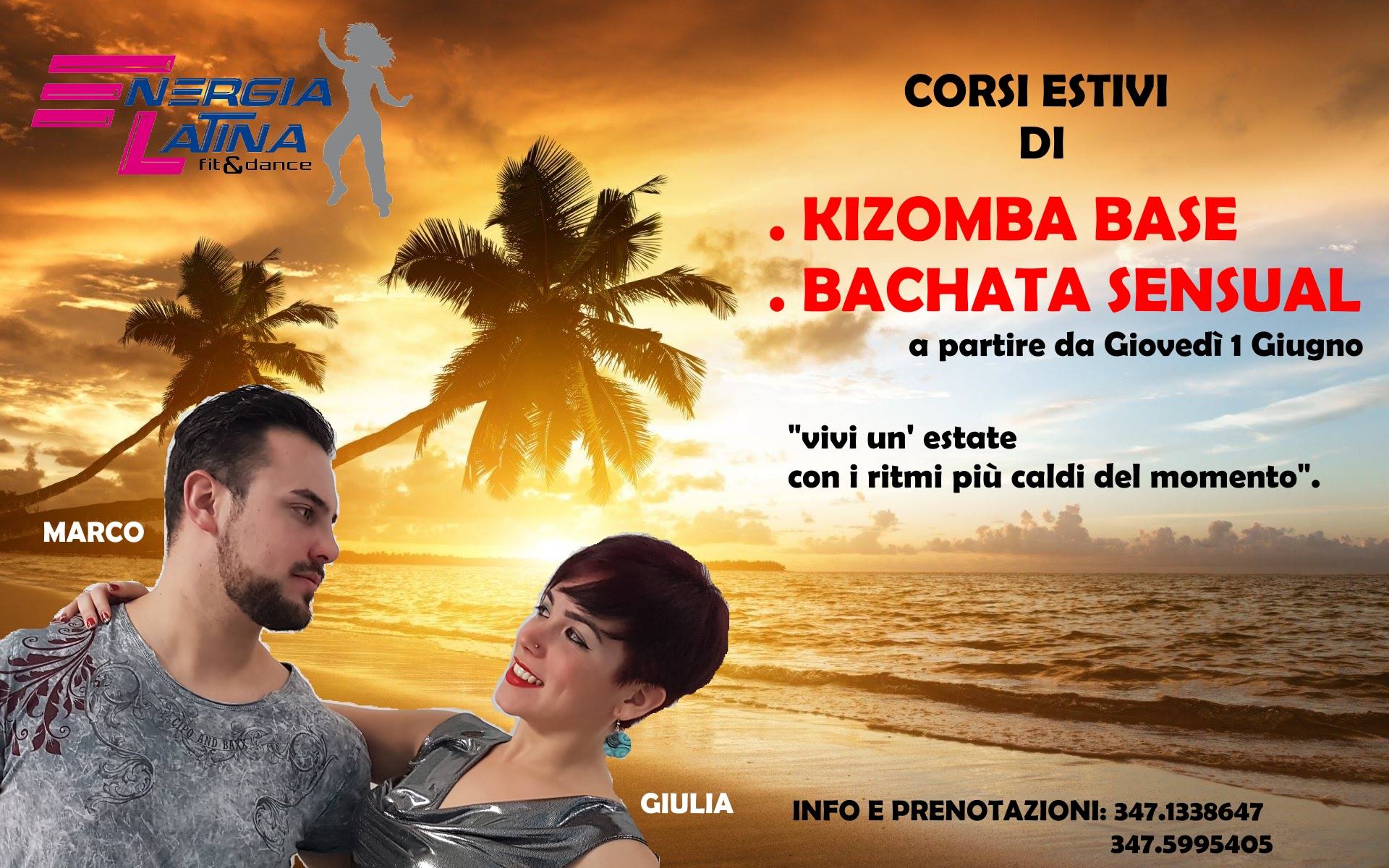 Corsi Estivi di Kizomba e Bachata Sensual