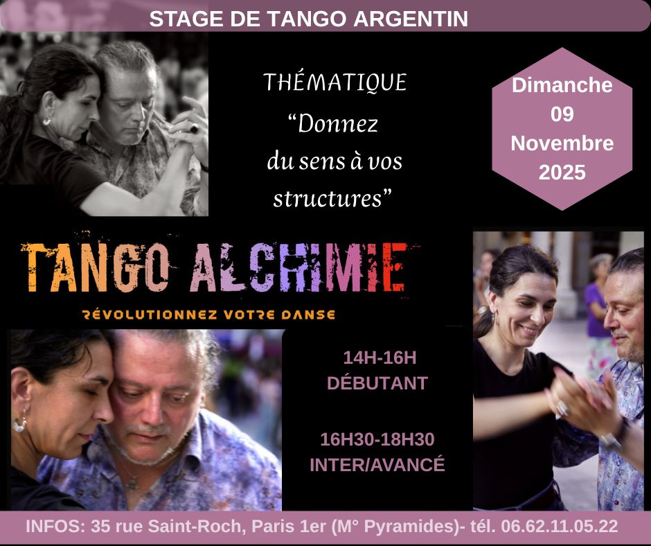 Stage Tango Alchimie #8