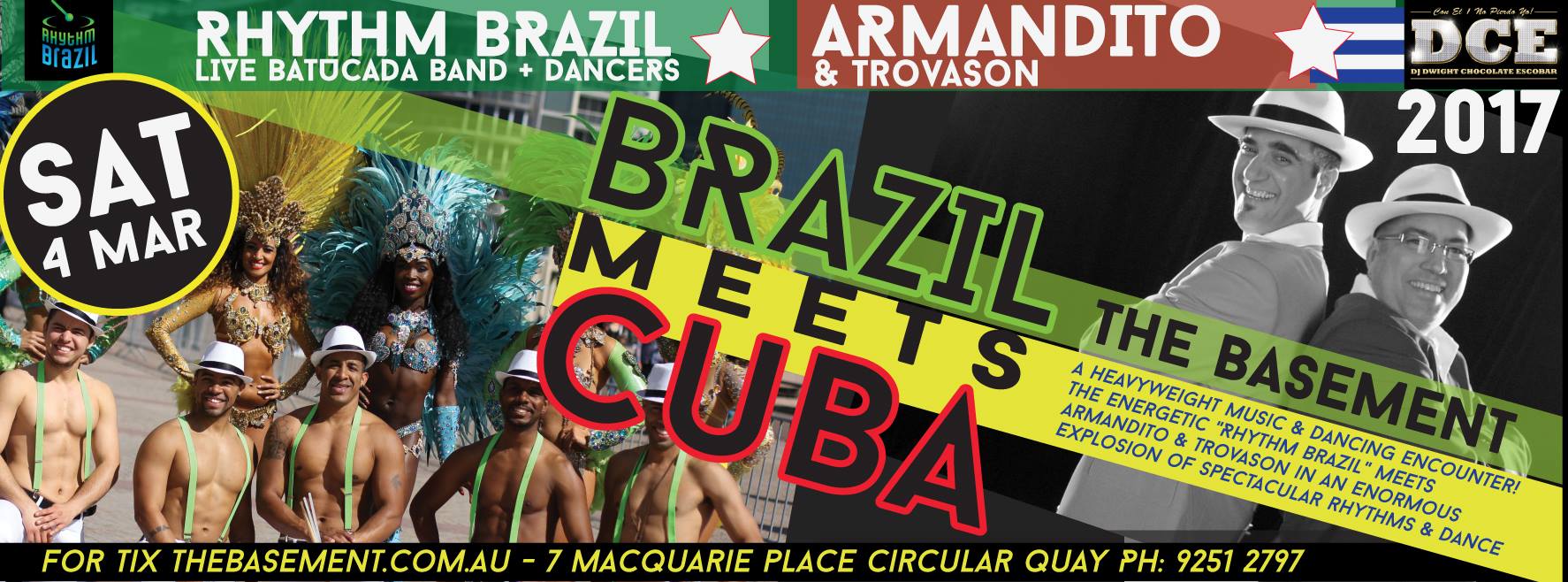 Brazil Meets Cuba Sat 4th March