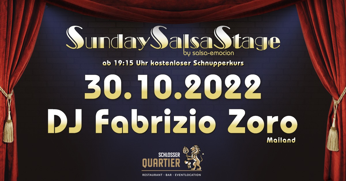SundaySalsaStage & DJ Fabrizio Zoro, Milano
