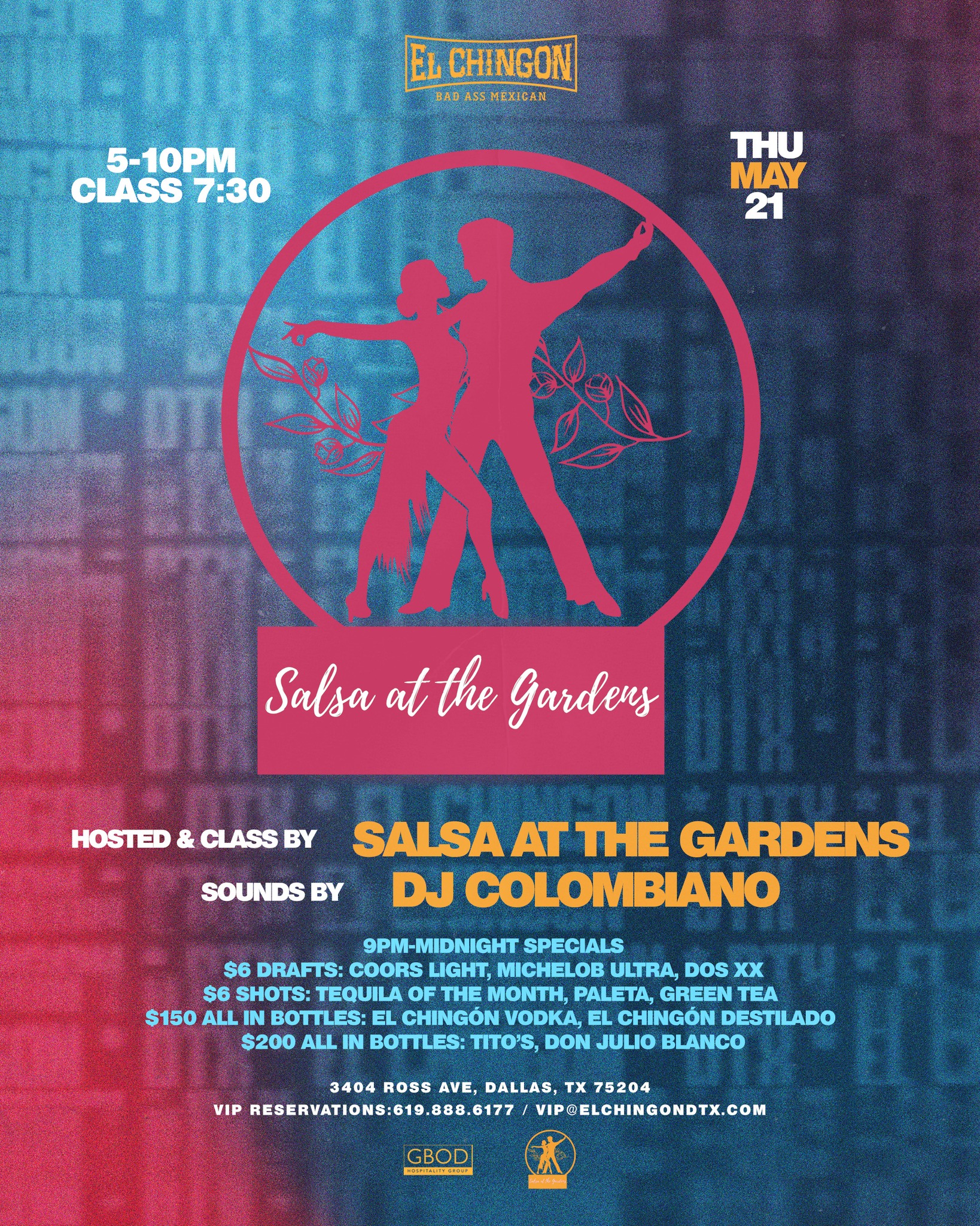 Salsa Night @ El Chingon Dallas