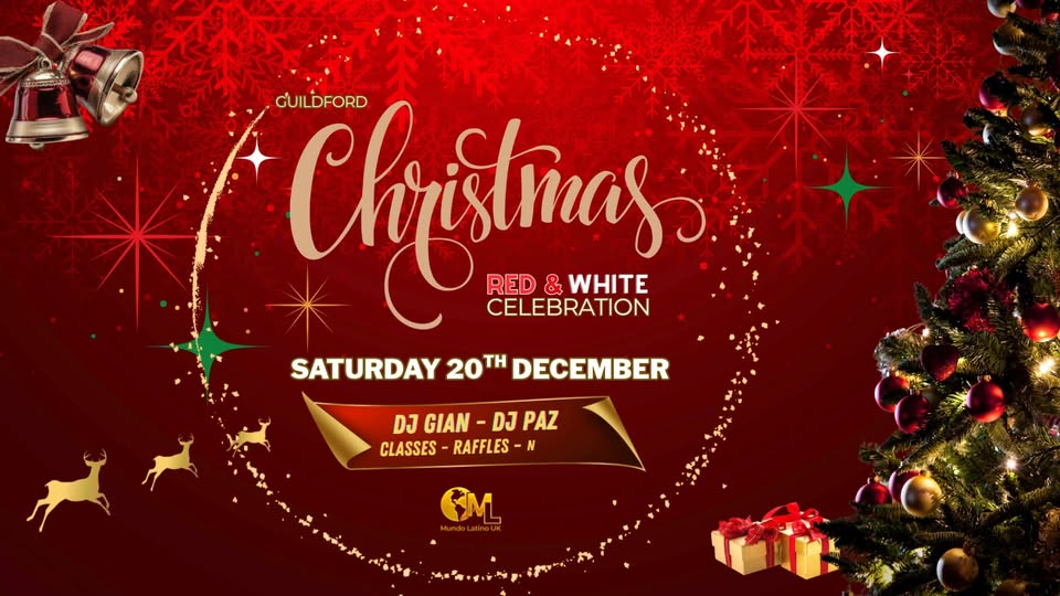 Red & White Guildford Xmas Celebration