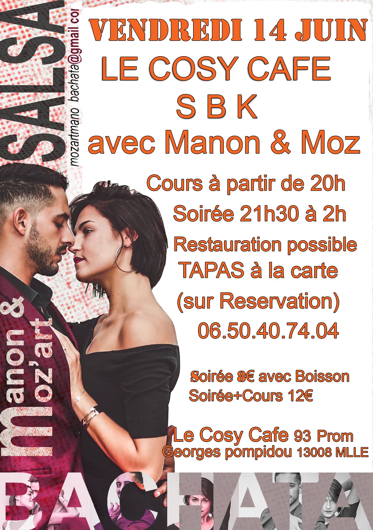 Le Cosy Café soirée BKS avec Manon &Moz