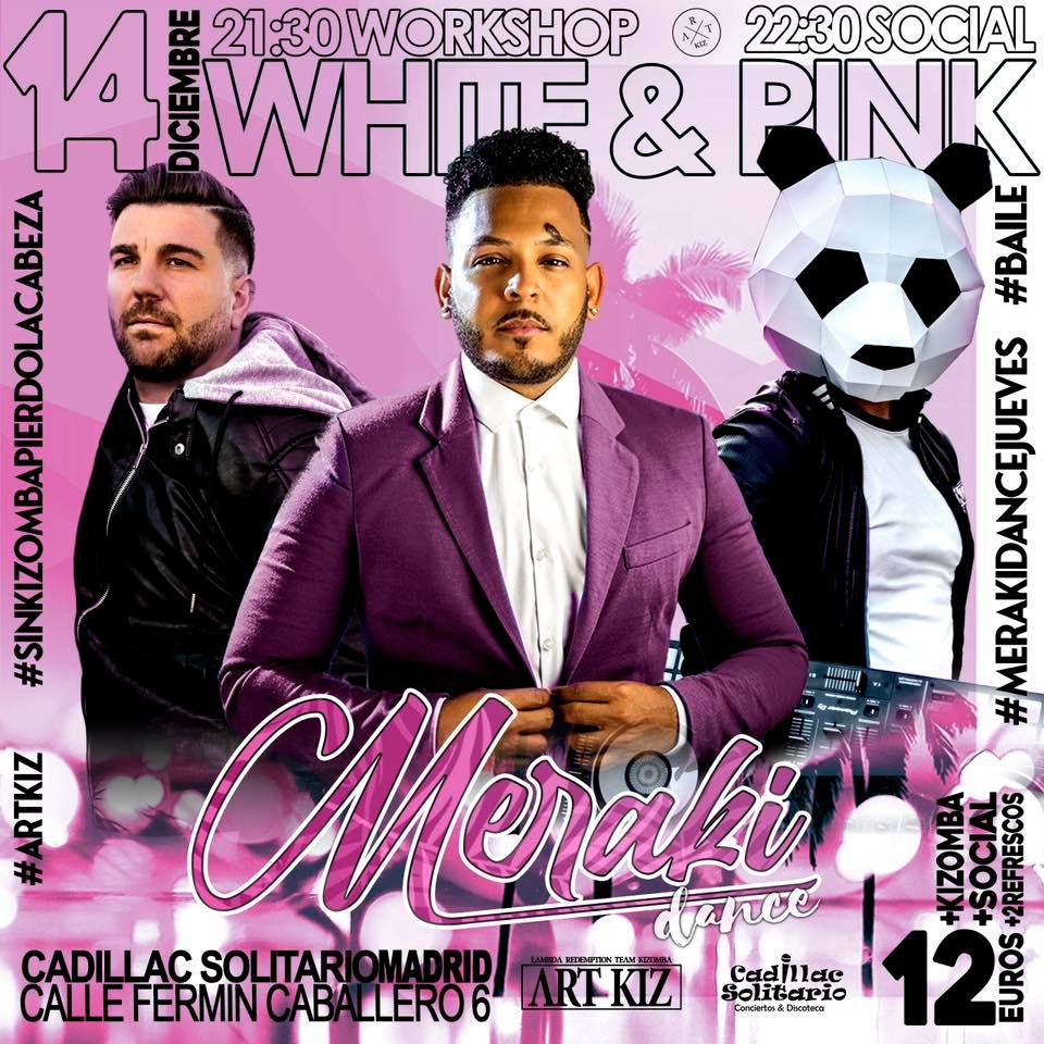 Meraki Dance - WHITE & PINK