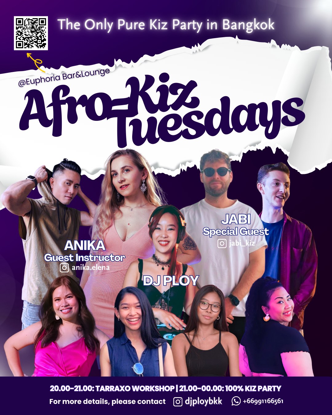 AfroKiz Tuesdays Tarraxo Workshop by Anika π¦πΉπΈπ°