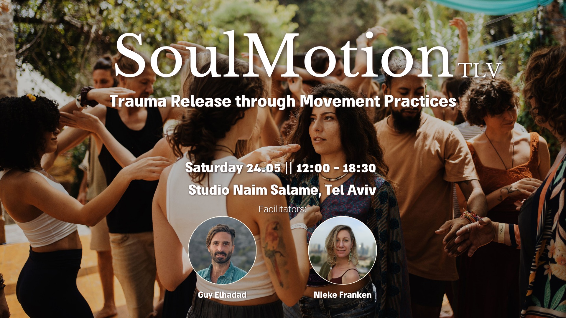 SoulMotion TLV: Trauma Release Through Movement Practices Sat 24.5