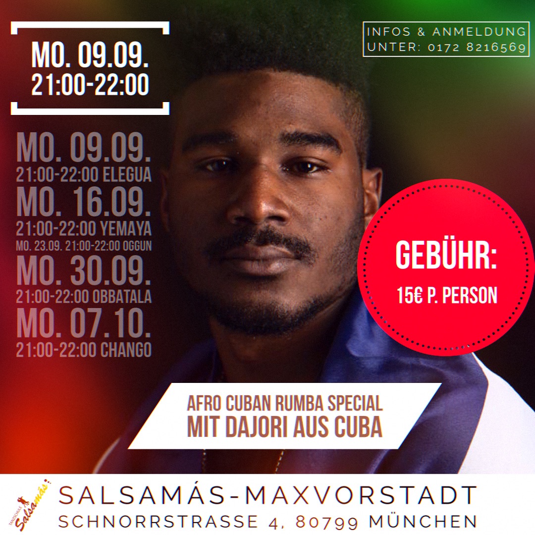 🇨🇺AFRO CUBAN RUMBA SPECIAL MIT DAJORI AUS CUBA🇨🇺