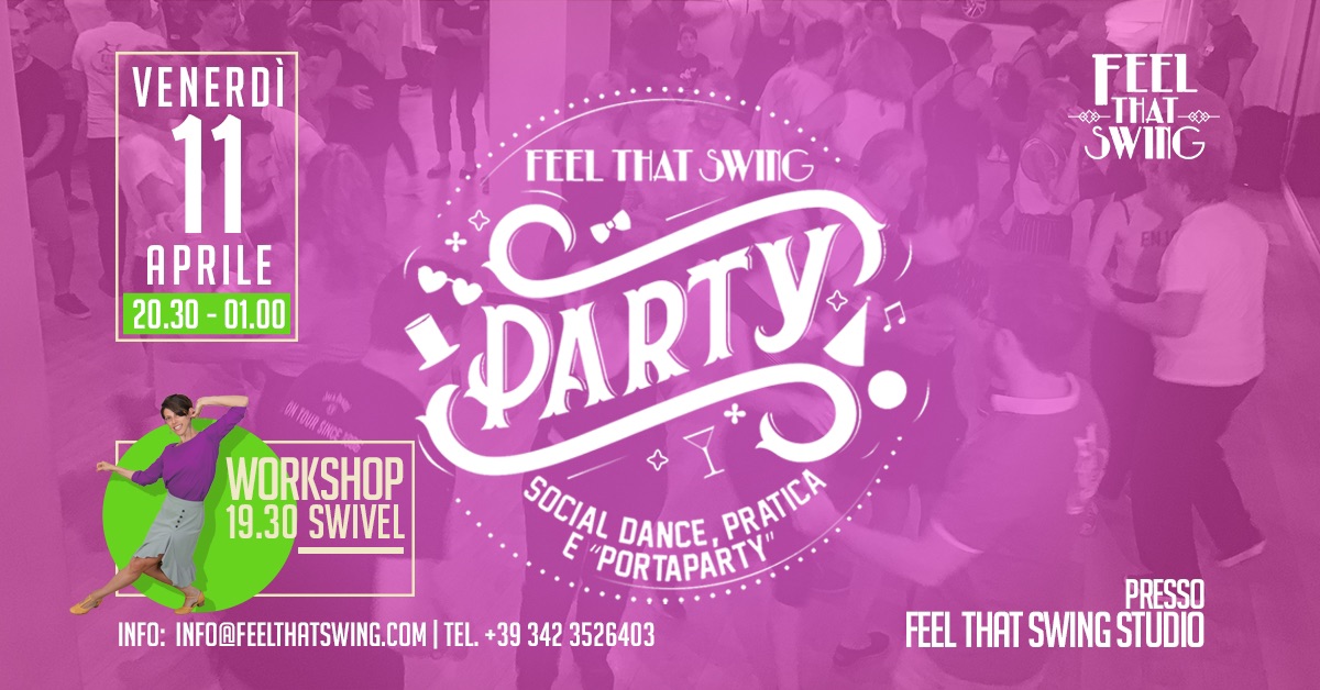 PORTA PARTY + Workshop di SWIVELS