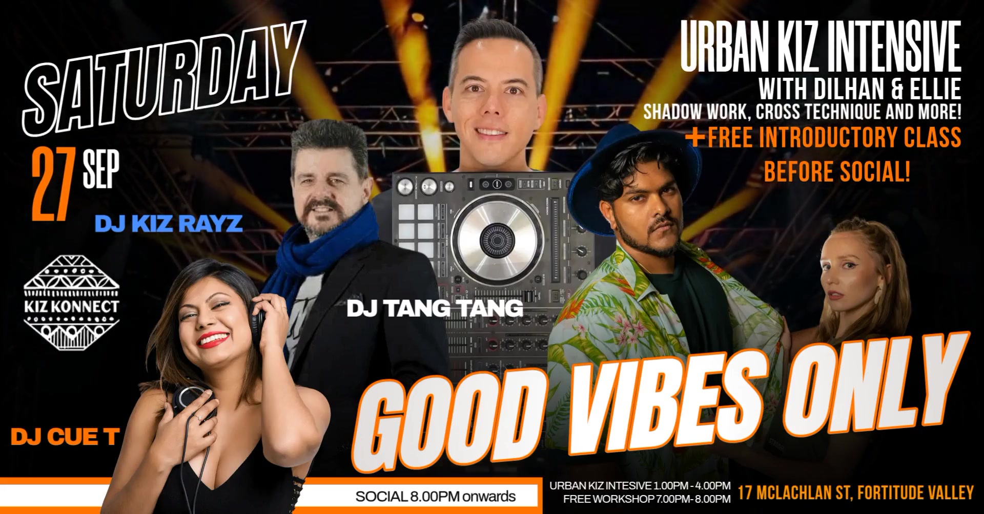 Good Vibes Only - Urban Kiz Intensive + FREE WORKSHOP