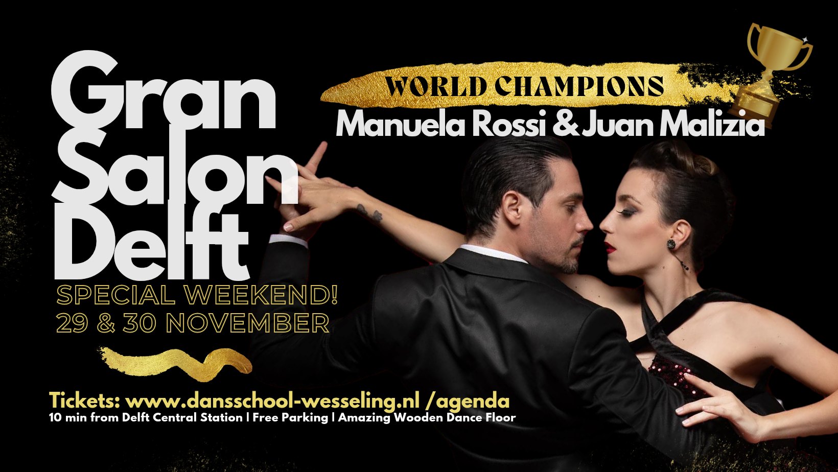 SOLD OUT! Gran Salon Delft Special Tango Weekend!