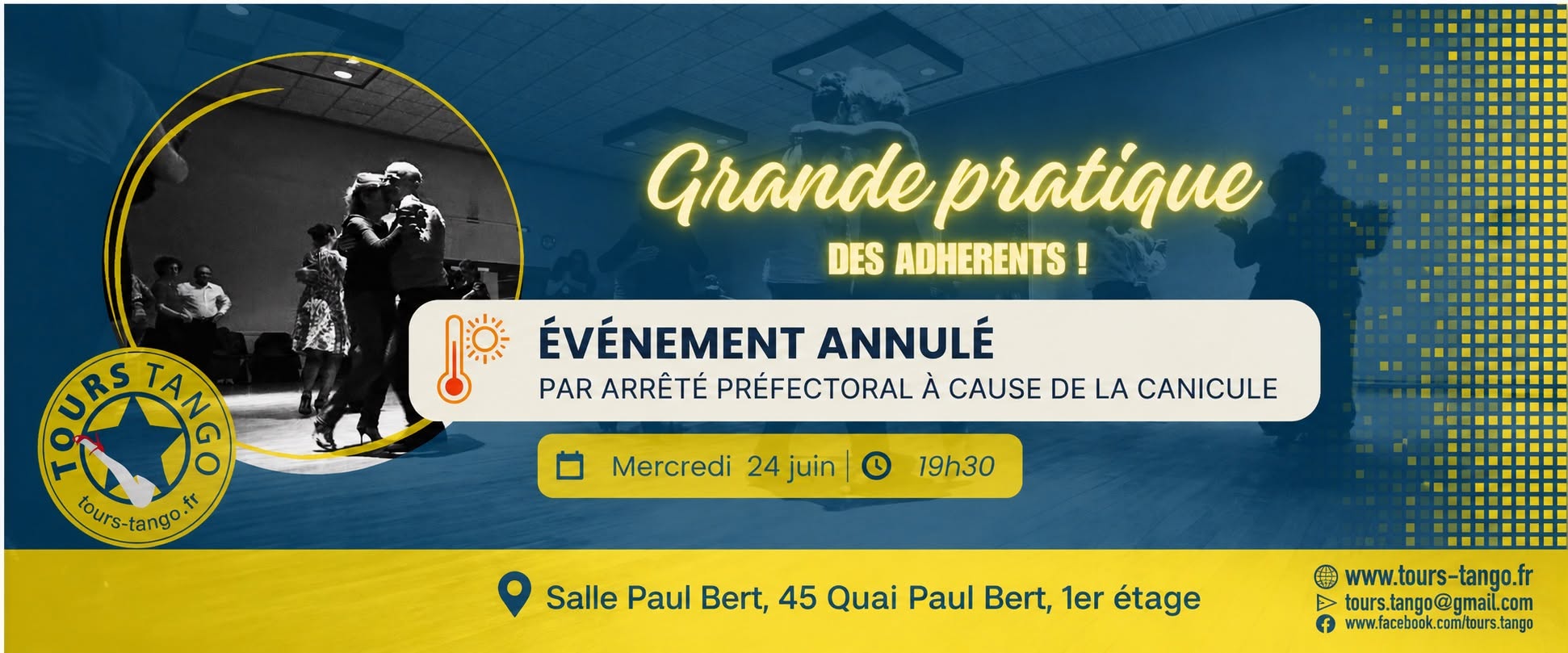 ANNULÉ- Grande pratique des adhérents