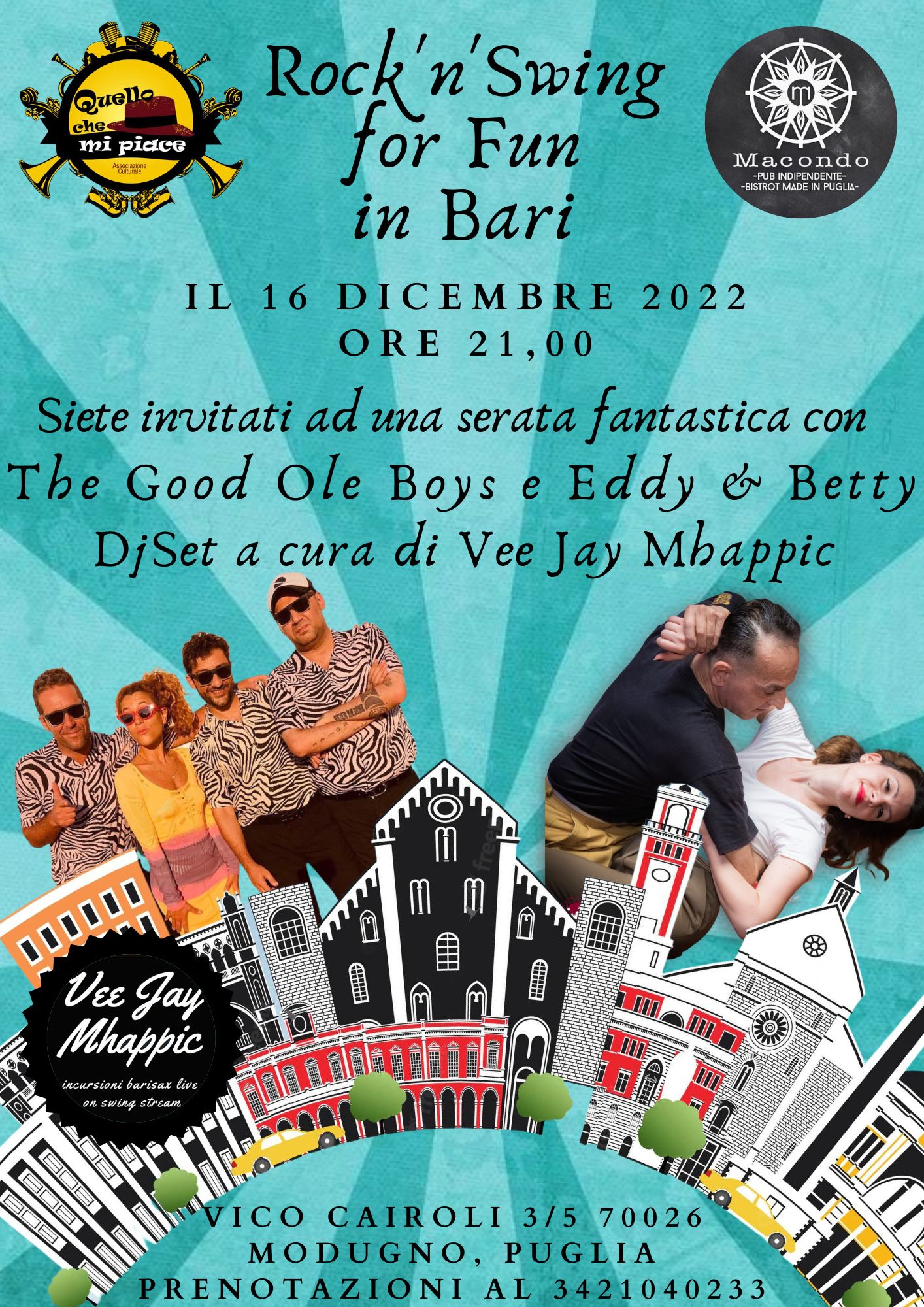 Rock'n'Swing for Fun in Bari