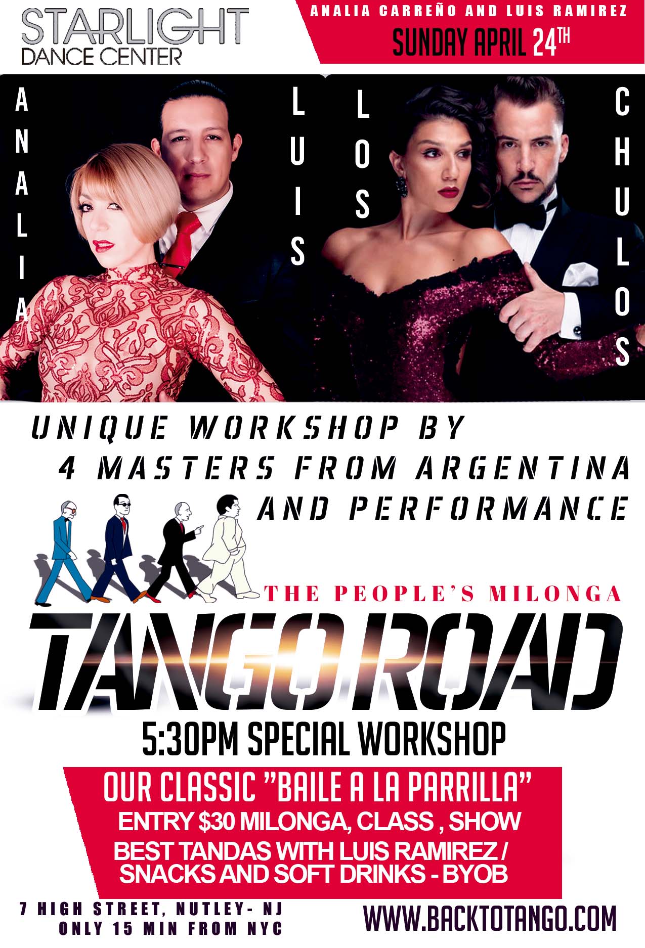 TANGO ROAD MILONGA