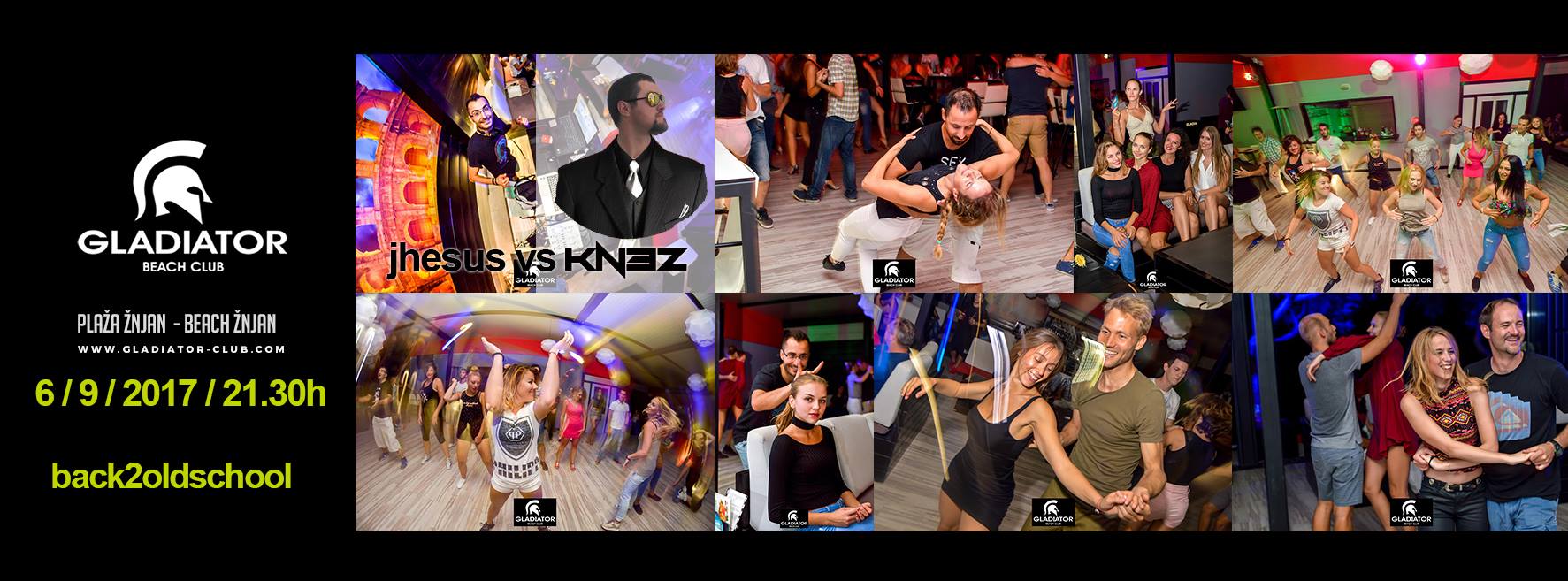 Salsa party: back2oldschool DJ Jhesus vs Dj Knez